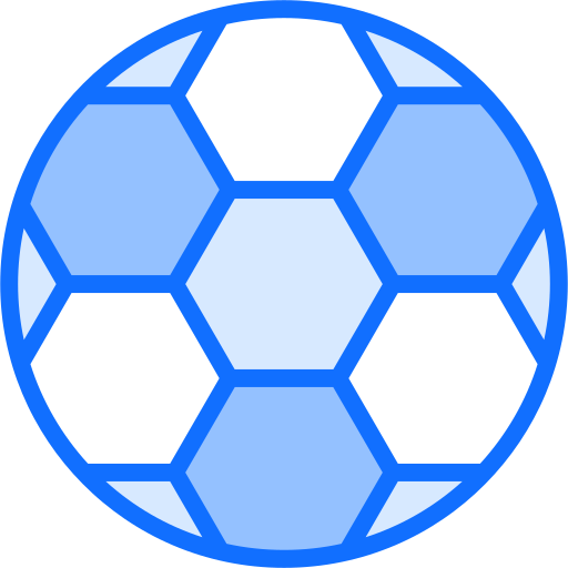 voetbal Generic Blue icoon