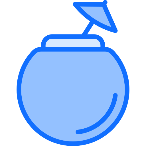 Coconut water Generic Blue icon