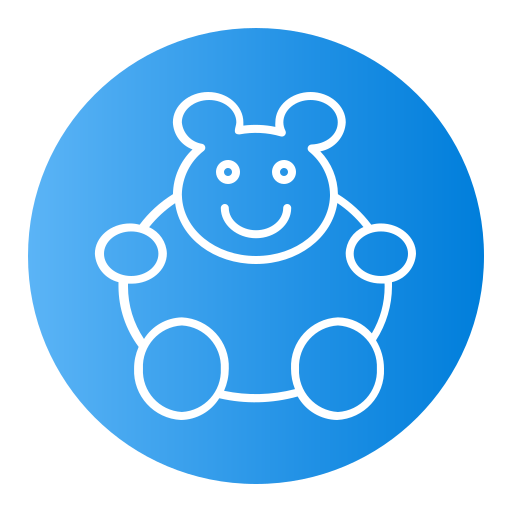 teddybär Generic Flat Gradient icon