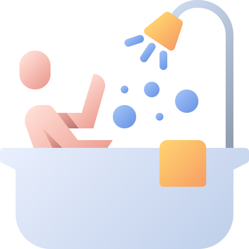 入浴 Generic Flat Gradient icon