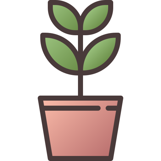 Plant Generic Outline Gradient icon