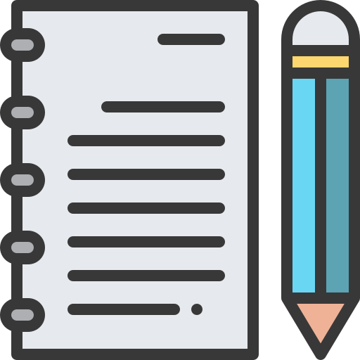dagboek Generic Outline Color icoon