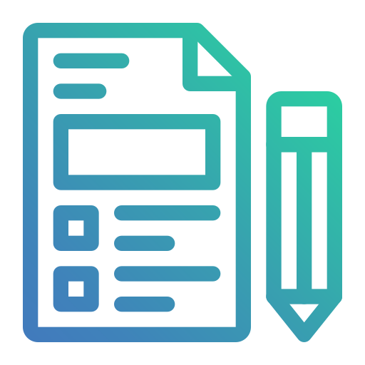 Exam Generic Gradient icon