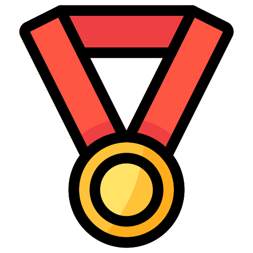 medal Generic Outline Color ikona