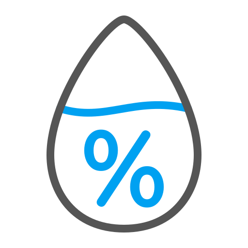 Humidity Generic Outline Color icon