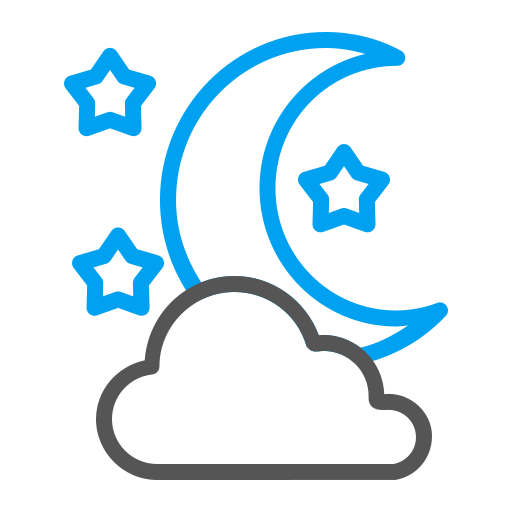 Sky Generic Outline Color icon