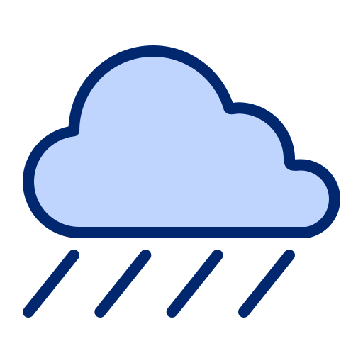 Rain Generic Blue icon