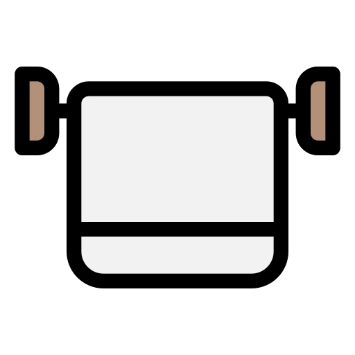 タオルハンガー Generic Outline Color icon
