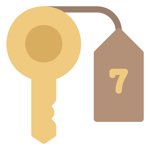 Room key Generic Flat icon