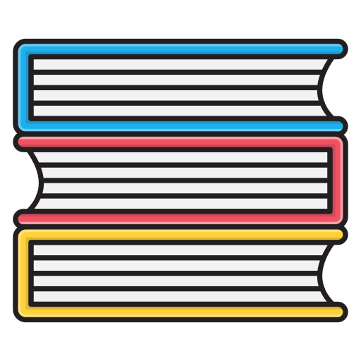 libro Vector Stall Lineal Color icono