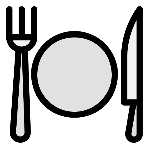 食べ物 Generic Outline Color icon