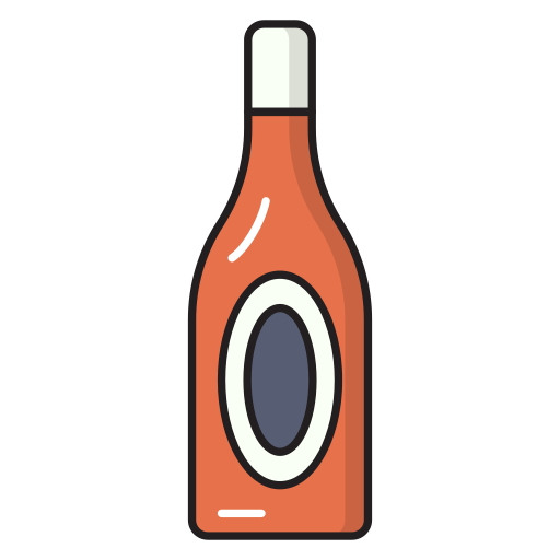 salsa de tomate Vector Stall Lineal Color icono