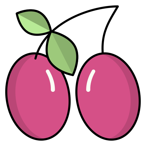 Cherry Vector Stall Lineal Color icon