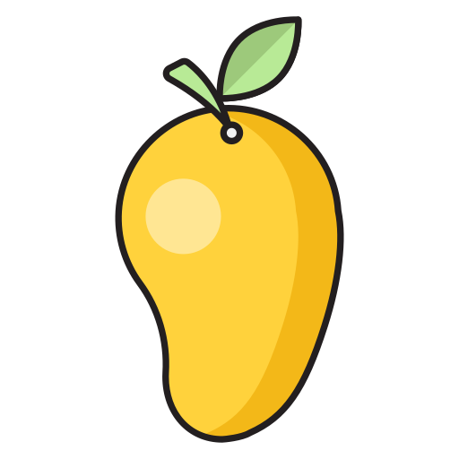 mango Vector Stall Lineal Color icon