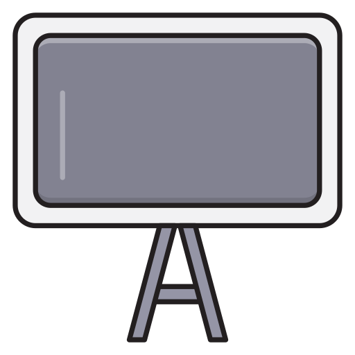 tablica szkolna Vector Stall Lineal Color ikona