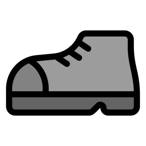 scarpe da stivale Generic Outline Color icona
