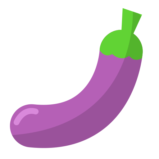 Eggplant Generic Flat icon