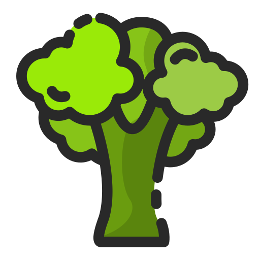 Broccoli Generic Outline Color icon