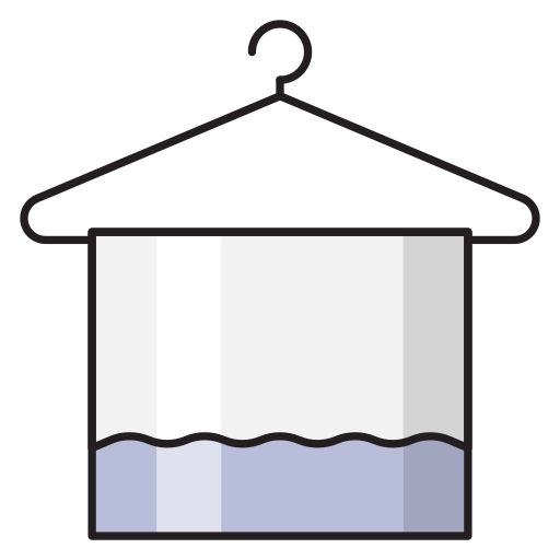 Hanger Vector Stall Lineal Color icon