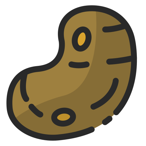 Potato Generic Outline Color icon