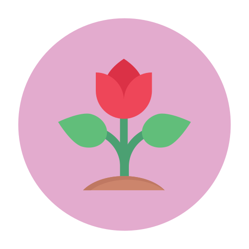 rosa Generic Circular icono