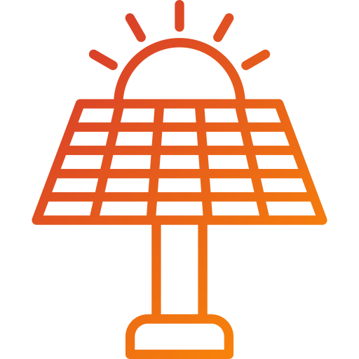 Solar panel Generic Gradient icon