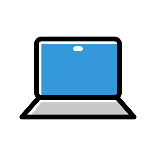 Laptop computer Generic Color Omission icon