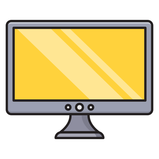 Imac Vector Stall Lineal Color icon