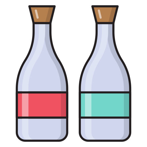 wein Vector Stall Lineal Color icon