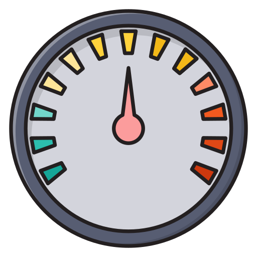 meter Vector Stall Lineal Color icon