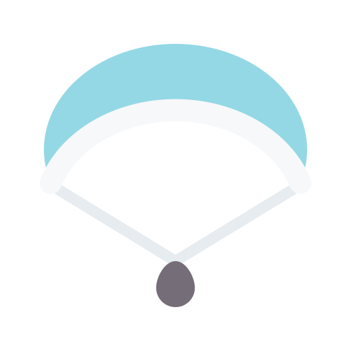 kitesurfing Generic Flat ikona