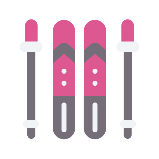 Ski Generic Flat icon