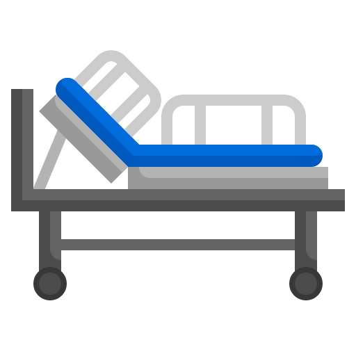 Hospital bed Generic Flat icon
