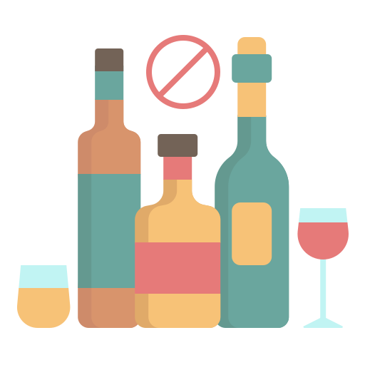 proibição de álcool Generic Flat Ícone