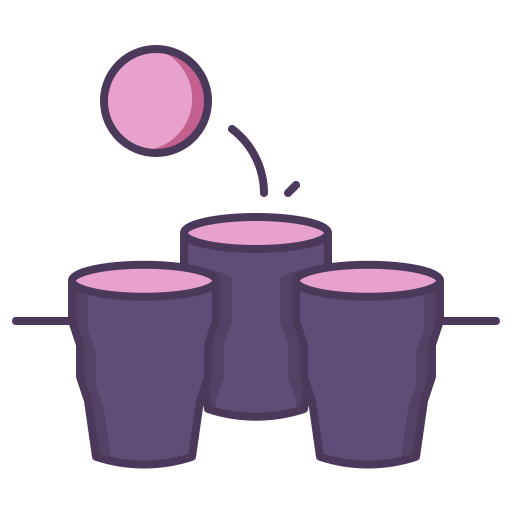 Beer pong Generic Outline Color icon