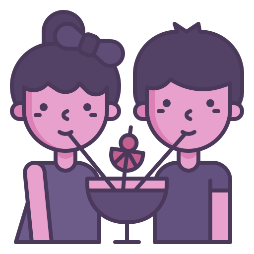Lovers Generic Outline Color icon
