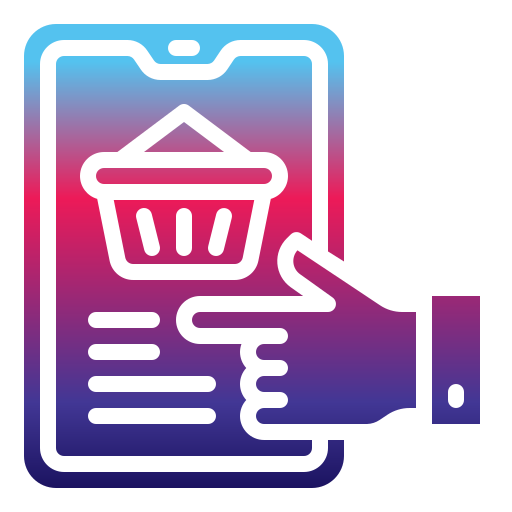 Mobile shopping Generic Flat Gradient icon