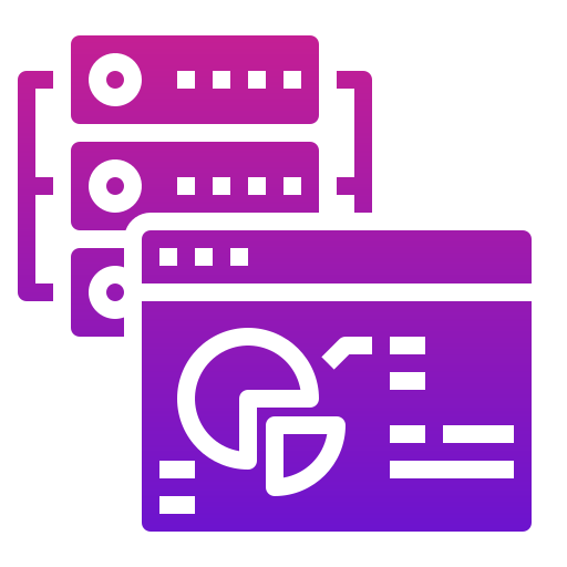 Database Generic Flat Gradient icon