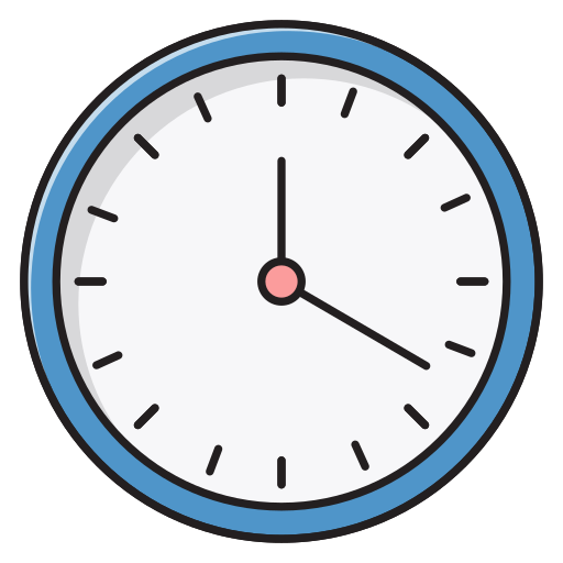 настенные часы Vector Stall Lineal Color иконка