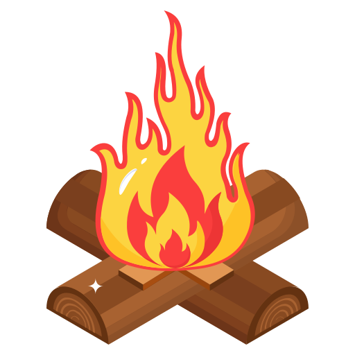 たき火 Generic Isometric icon