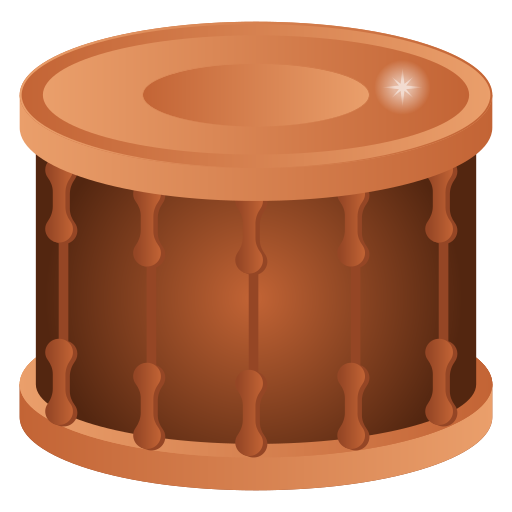tambor Generic Flat Gradient icono