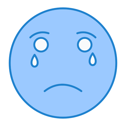 Crying Generic Blue icon
