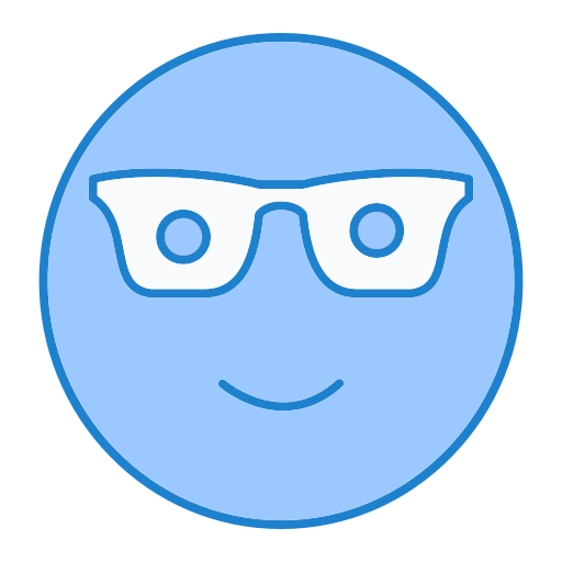 nerd Generic Blue ikona