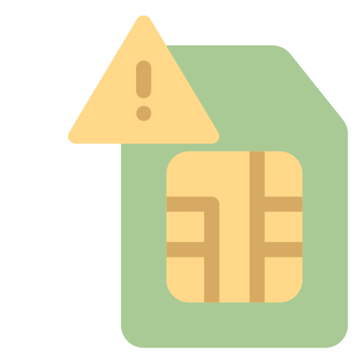 sim karte Generic Flat icon