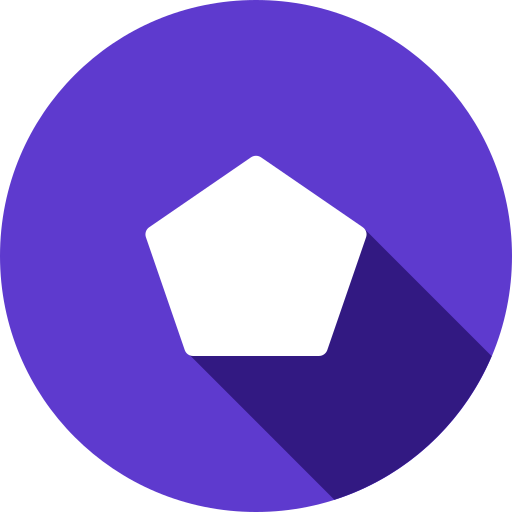 pentagon Generic Circular icon