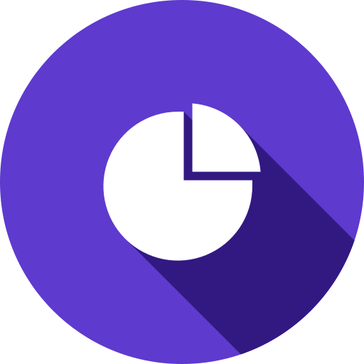 grafico a torta Generic Circular icona