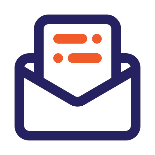 Mail Generic Outline Color icon