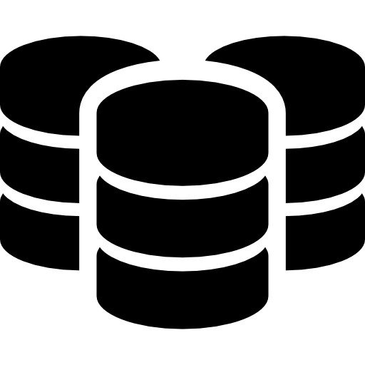 Stacks of coins  icon