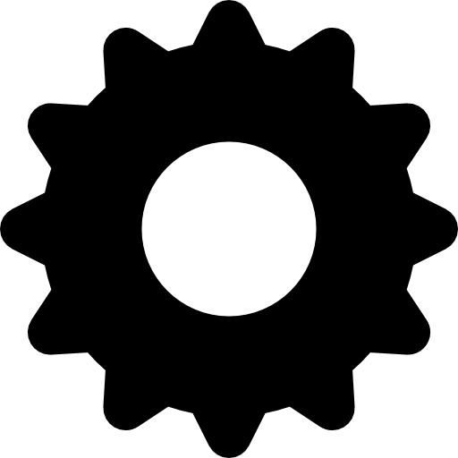 Settings cogwheel  icon