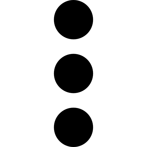 puntos verticales  icono